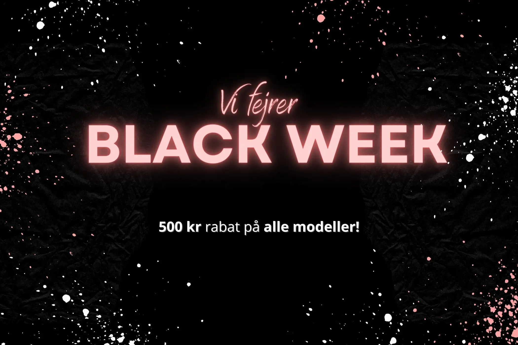 Black week Iviskin Danmark deskop